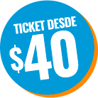 ticket desde $40